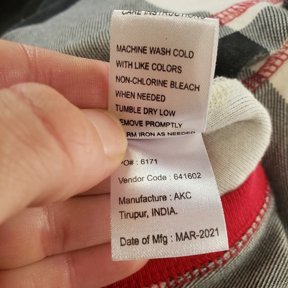 Lazy One Pajamas Sz Large Womens Buffalo Plaid Flap Jack 100% Cotton Long Sleeve - Picture 12 of 12